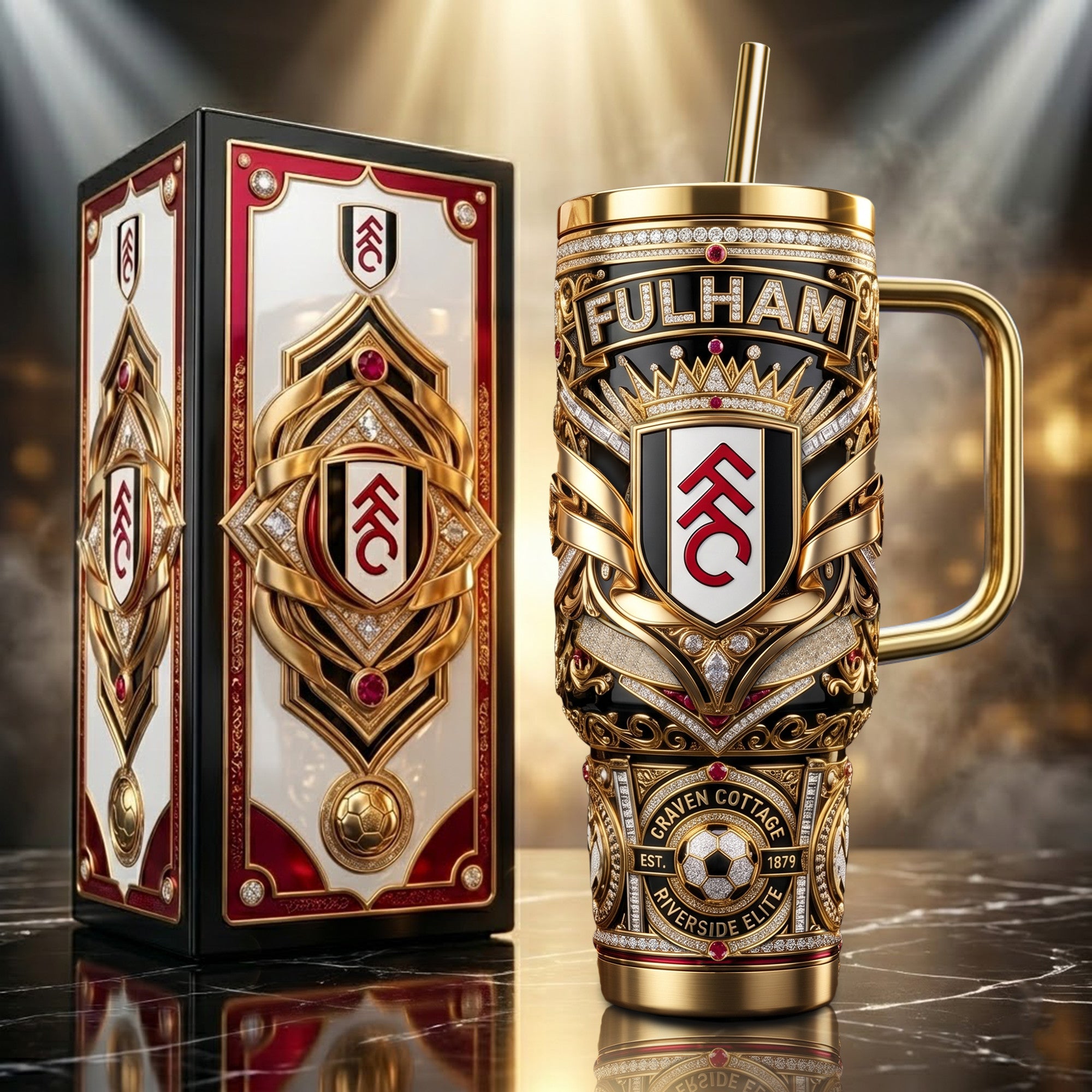 FUL 40oz Tumbler With Handle HTTT