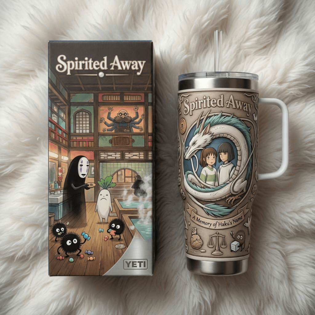 Premium SPA 40oz Tumbler With Handle TNSM