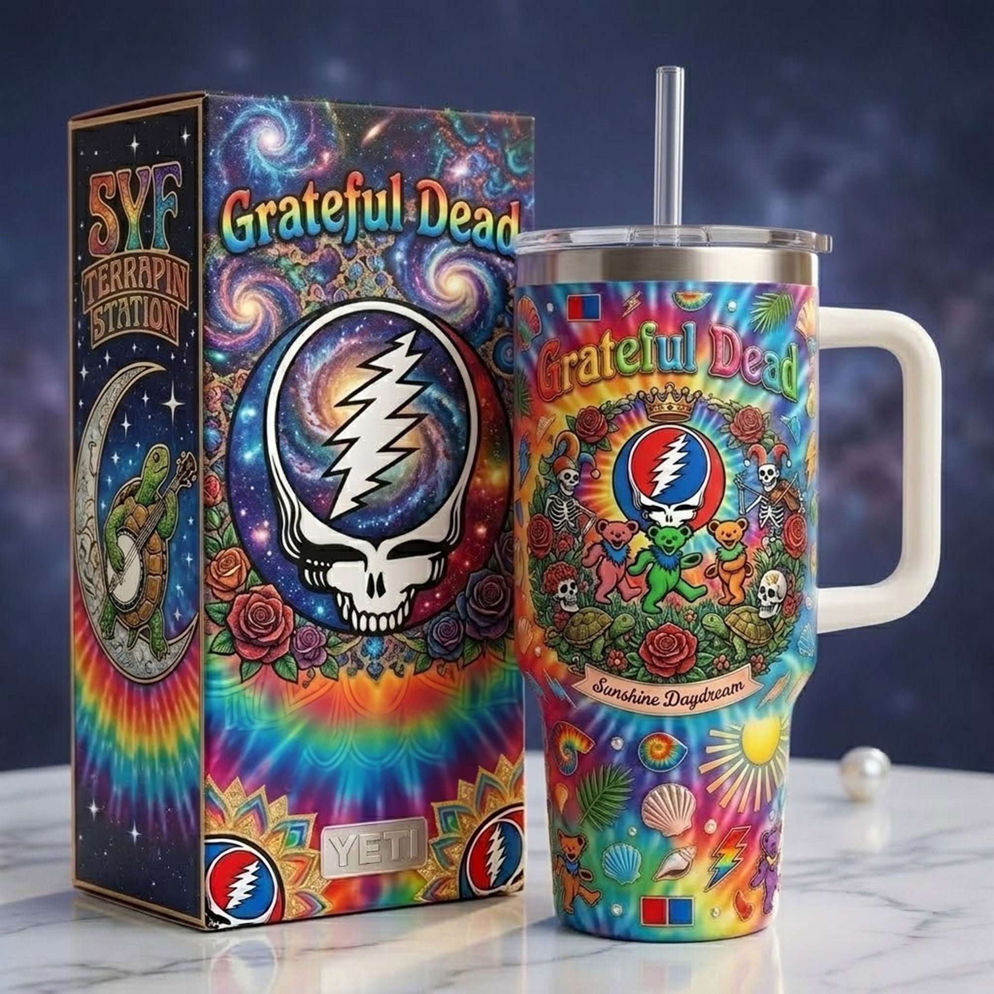 Premium GRFD 40oz Tumbler With Handle TNSM