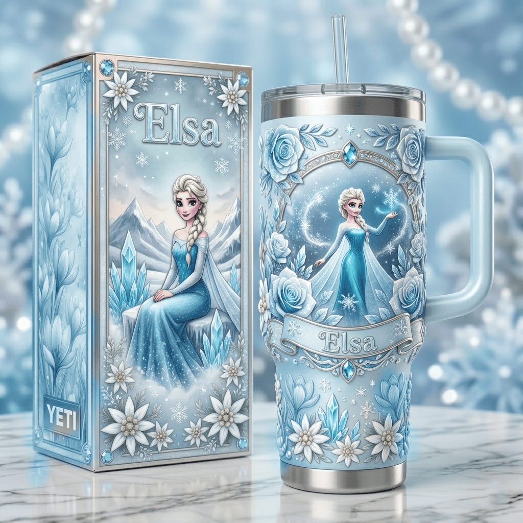 Premium ELS 40oz Tumbler With Handle TNSM