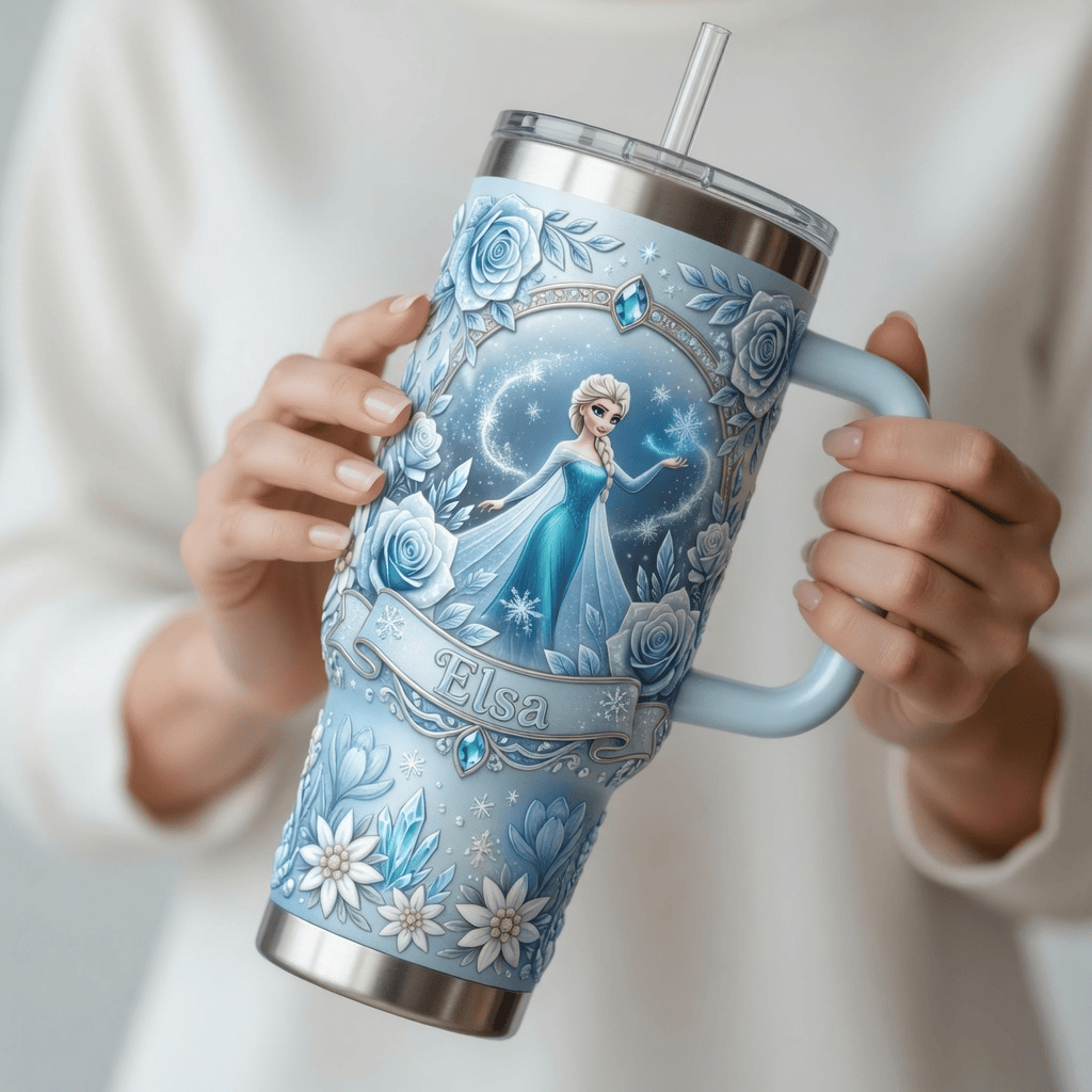 Premium ELS 40oz Tumbler With Handle TNSM