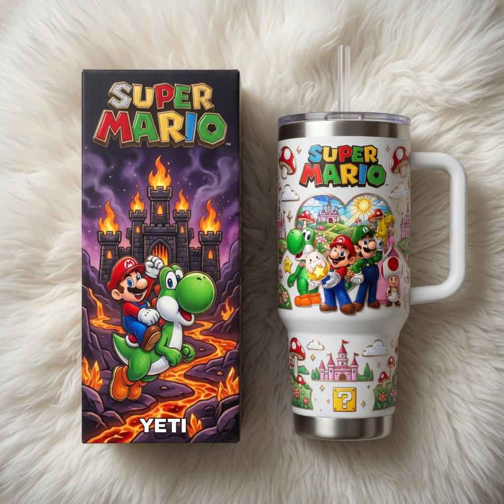 Premium SMR 40oz Tumbler With Handle TNSM