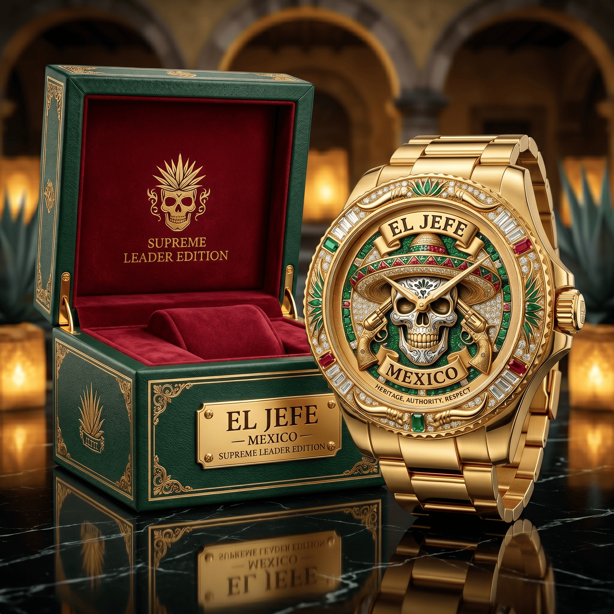 MXC Stainless Steel Watch LNTH