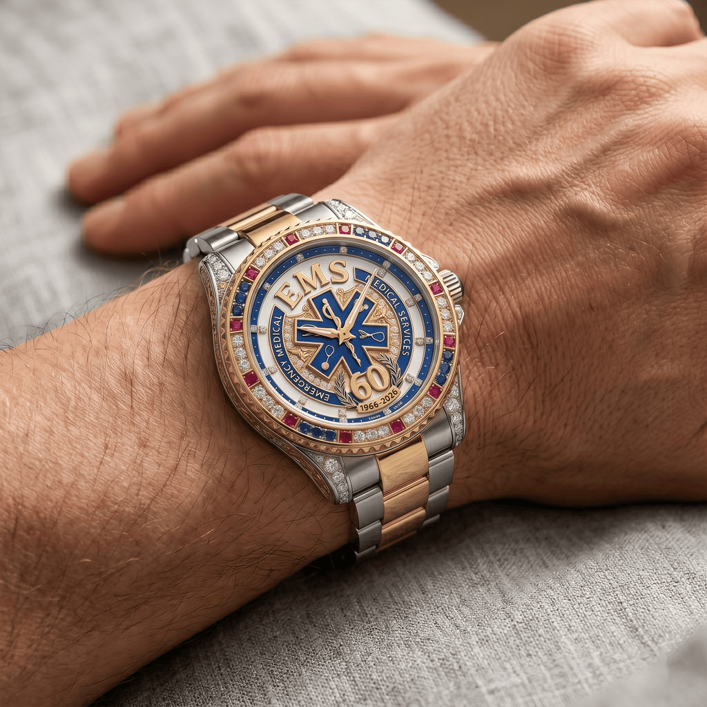 EMS Stainless Steel Watch LNTH
