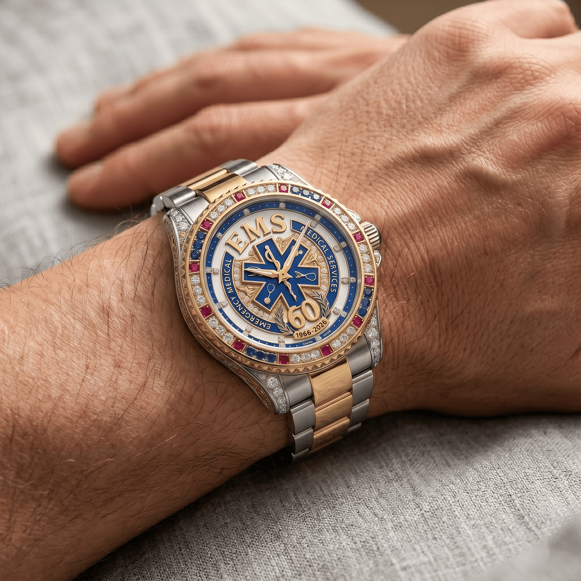 EMS Stainless Steel Watch LNTH