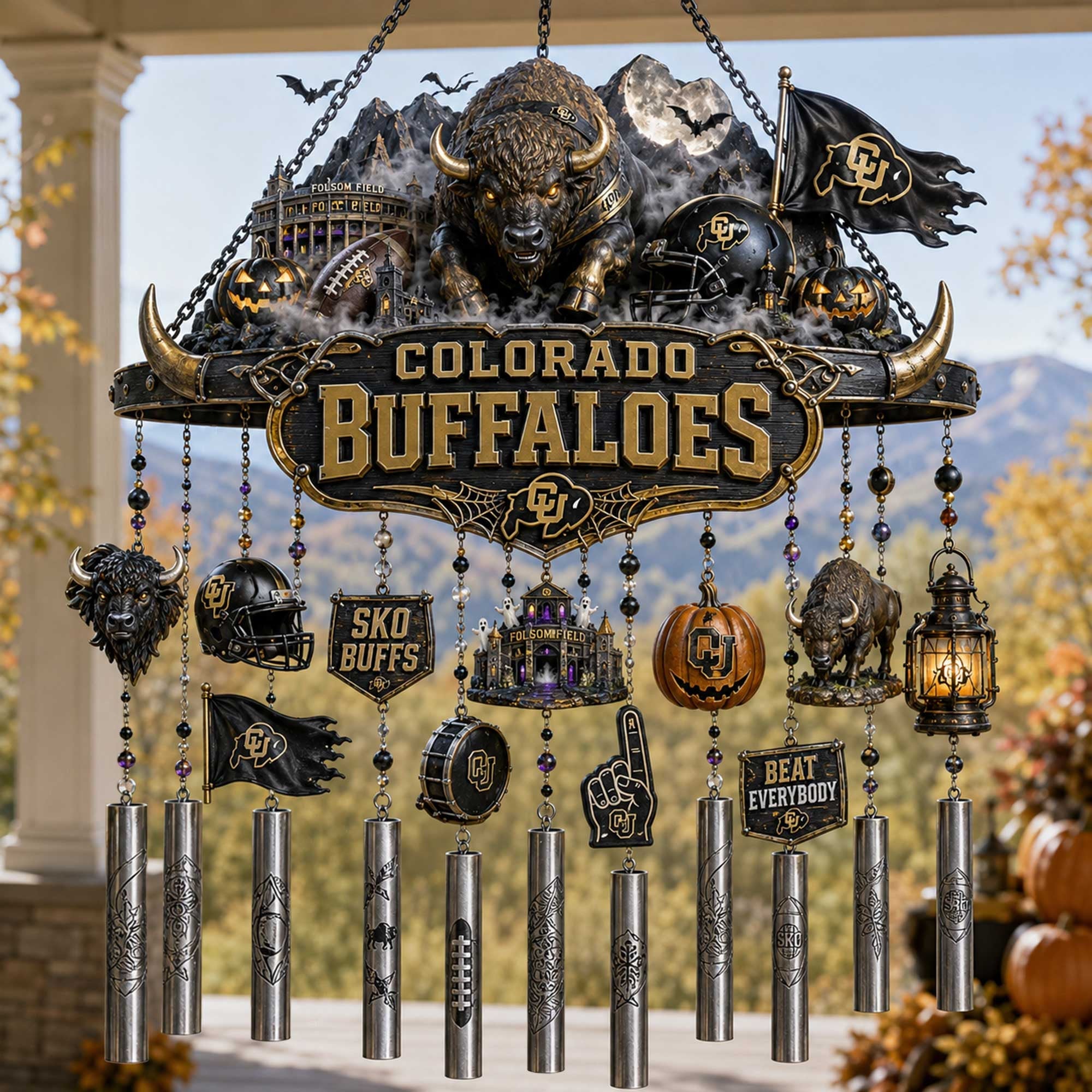 Premium CLB Halloween Wind Chime TNSM