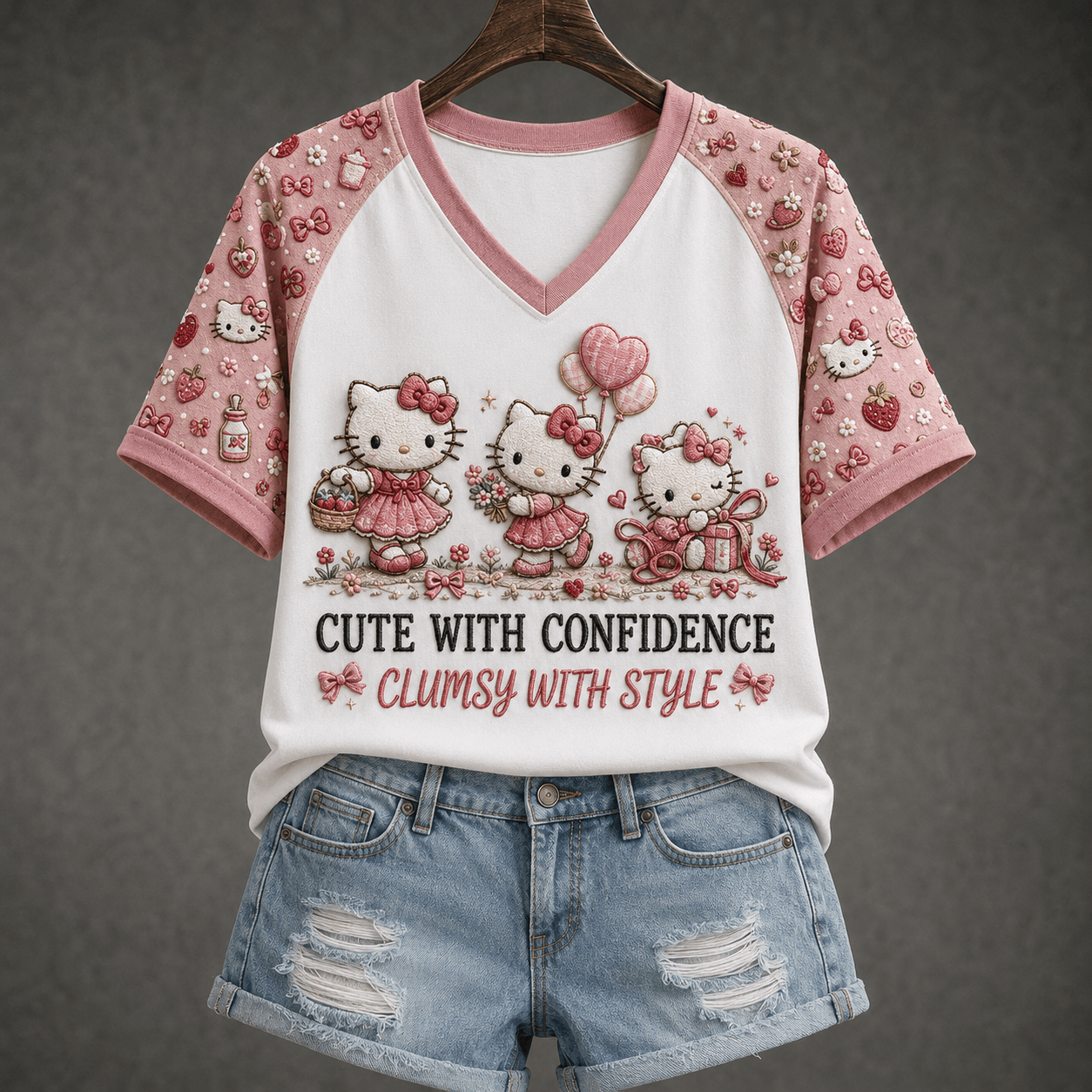 Premium HLKT V-neck Shirt NTNA