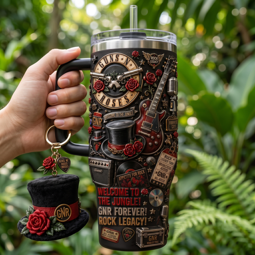 GNR 40oz Tumbler With Handle HTTT