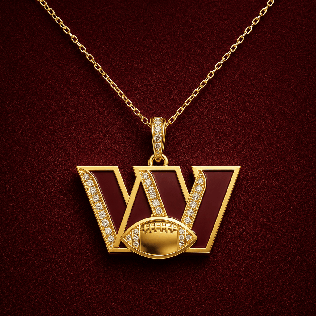 WCD Solid Gold Chain with Diamond Pendant BMD