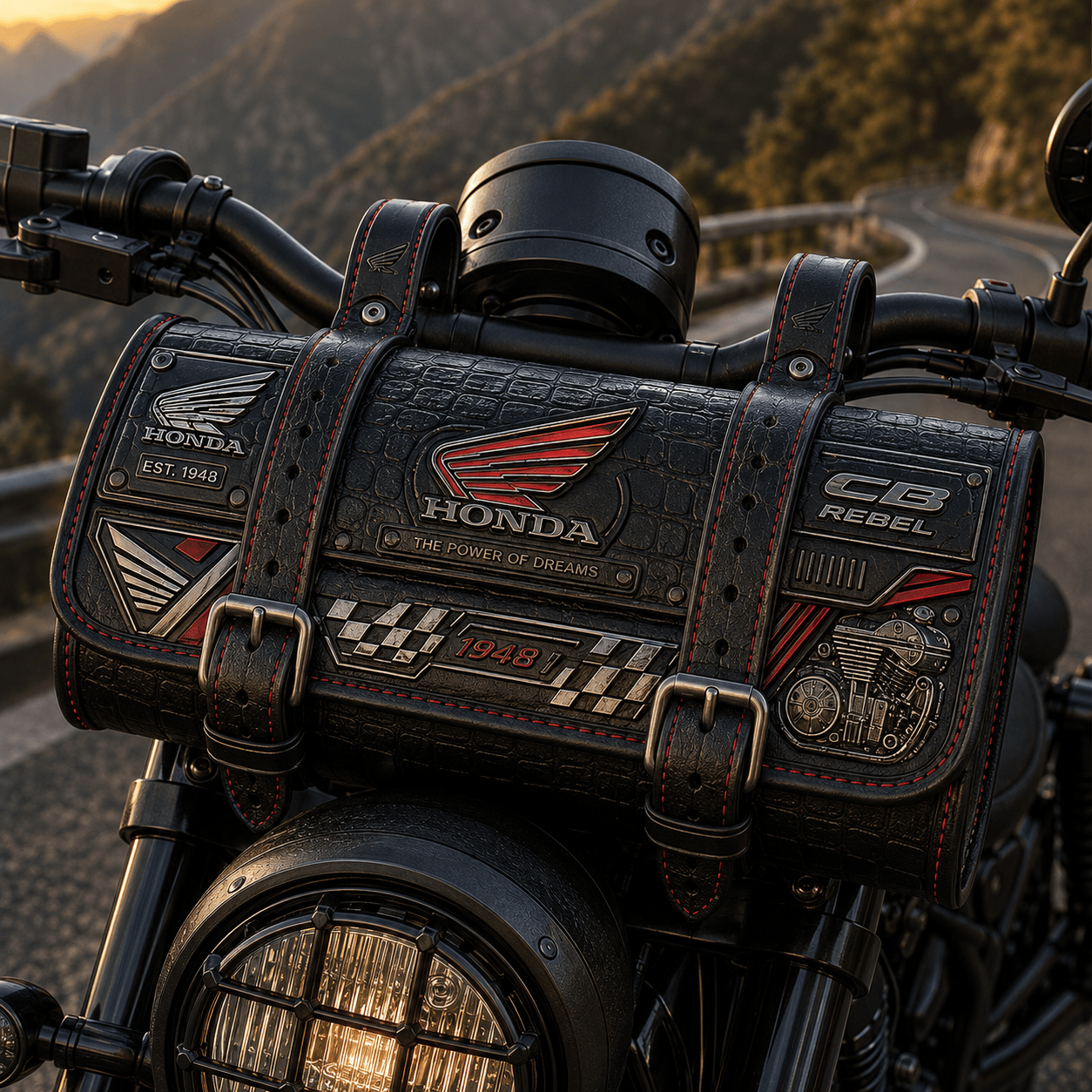 HND Premium Vintage Motorcycle Bag NTNA
