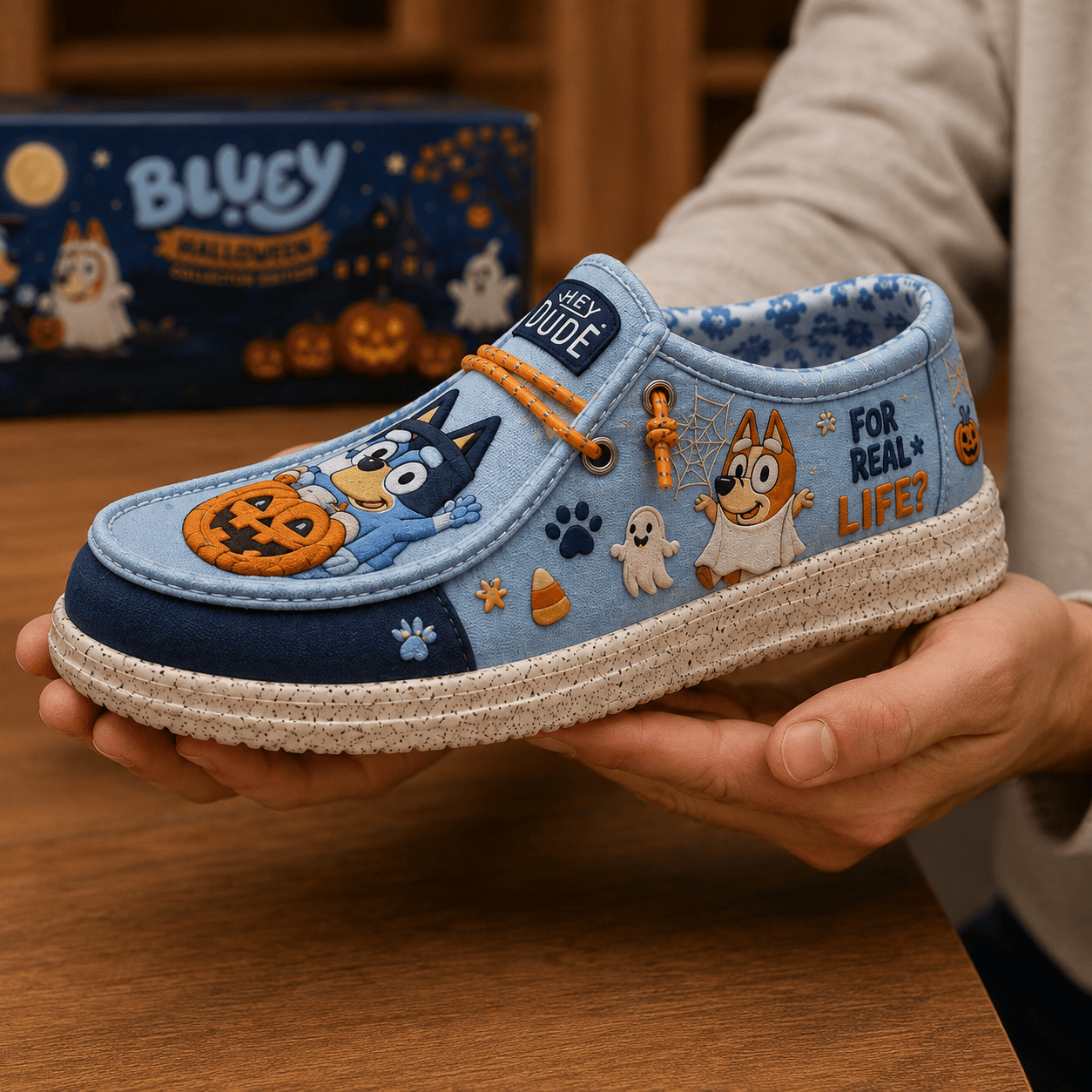 Premium BLU Loafer Shoes TMH