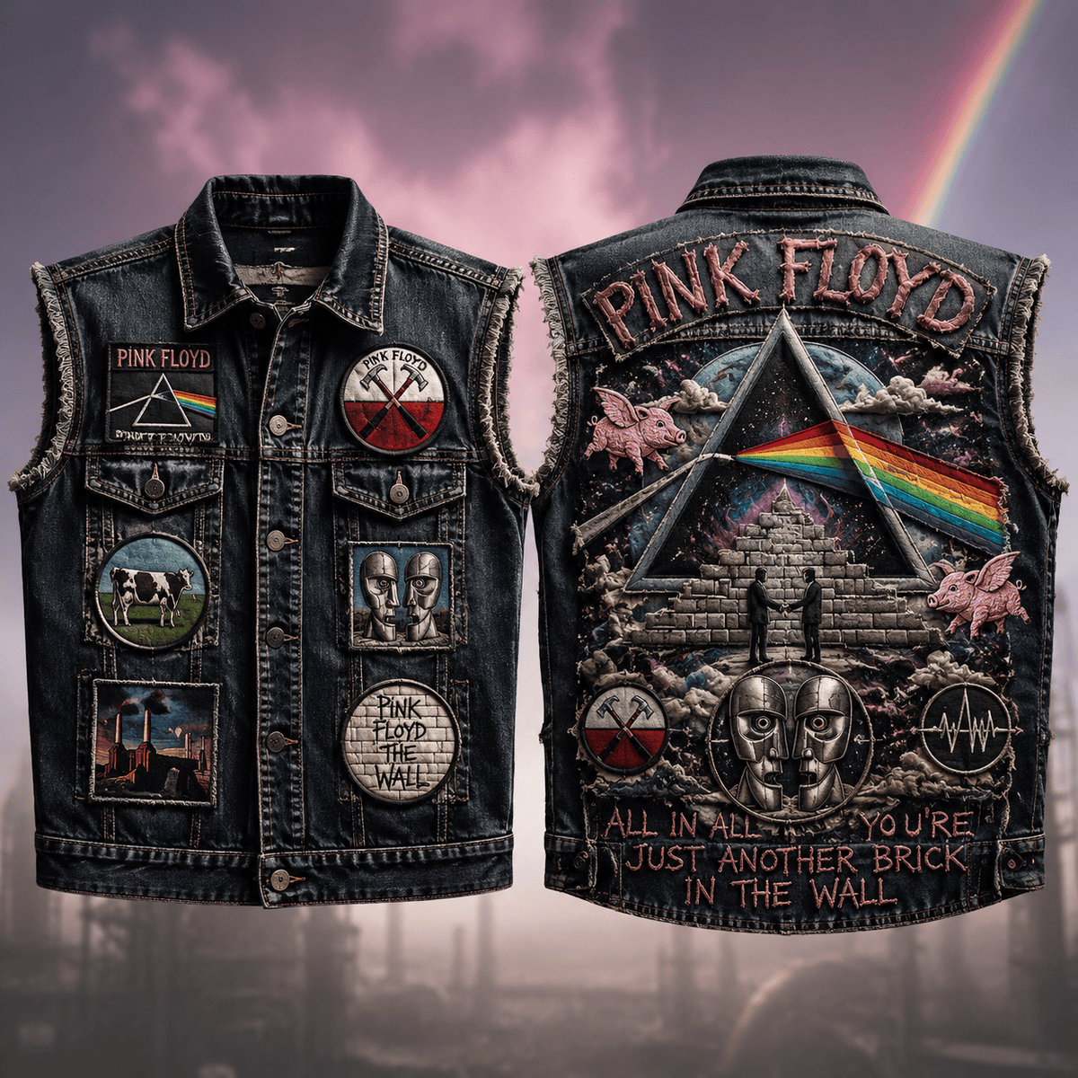 PFD PREMIUM DENIM VEST LNTH