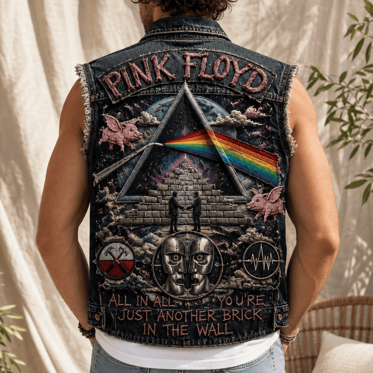 PFD PREMIUM DENIM VEST LNTH