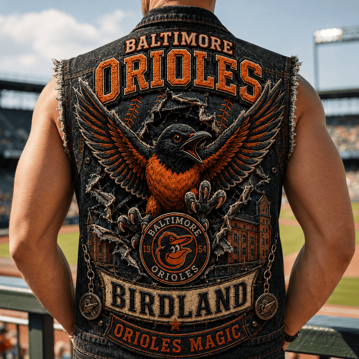 BTMO PREMIUM DENIM VEST HQH