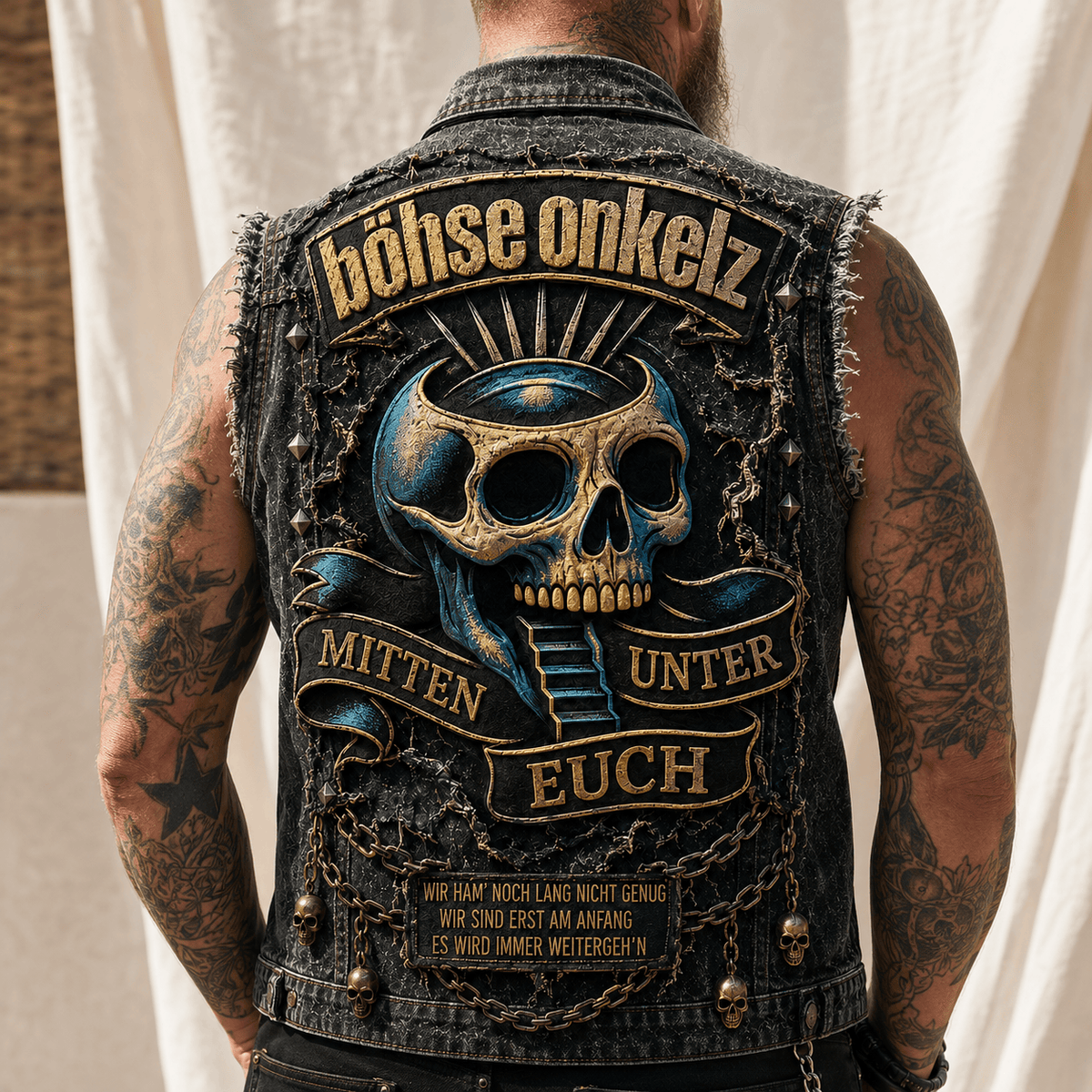 BHOK PREMIUM DENIM VEST TTNL