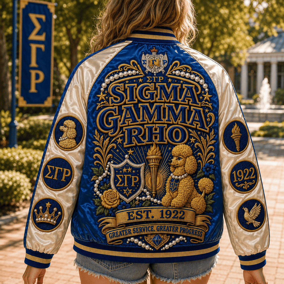PREMIUM SGRO SATIN BASEBALL JACKET PDL