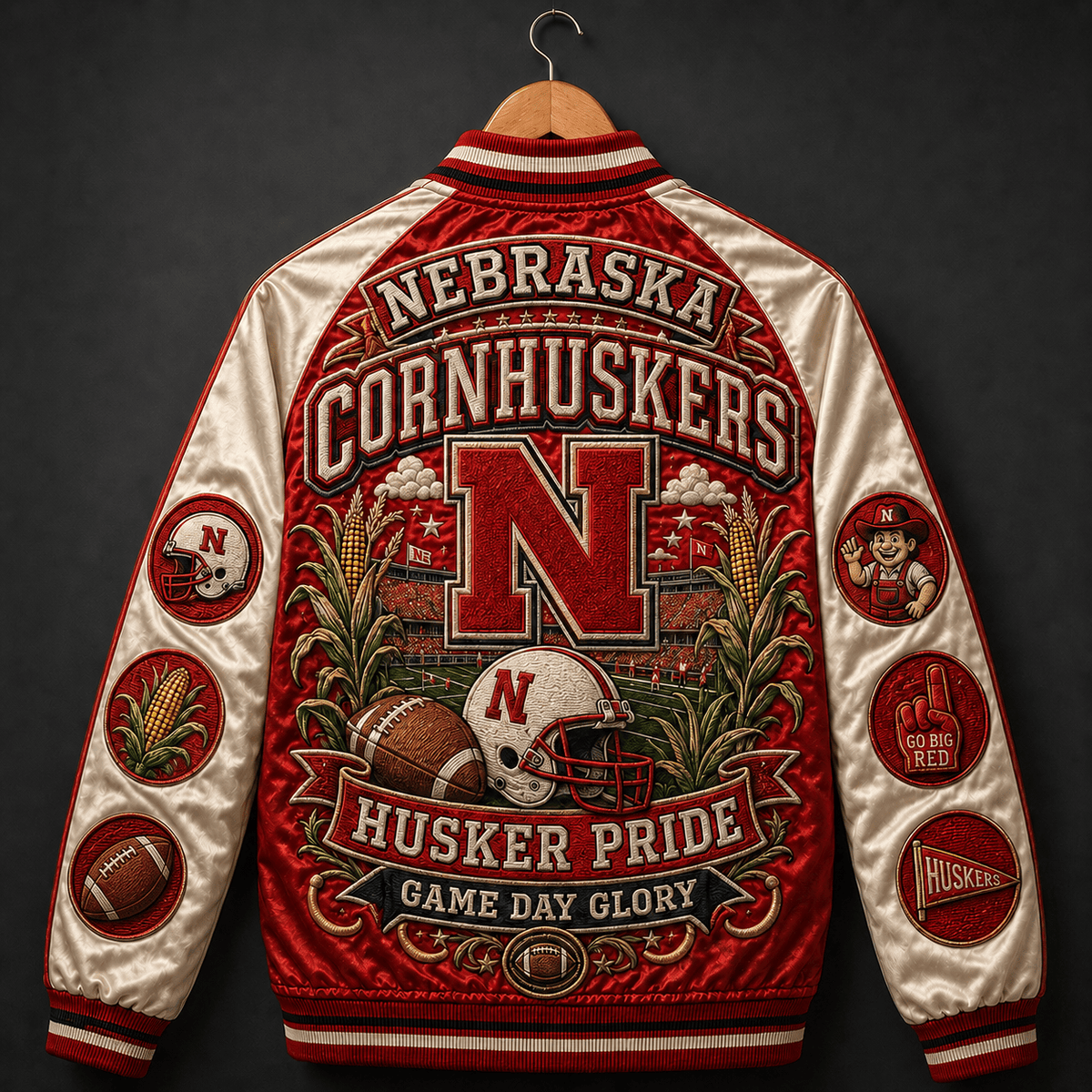 PREMIUM NCH SATIN BASEBALL JACKET PDL