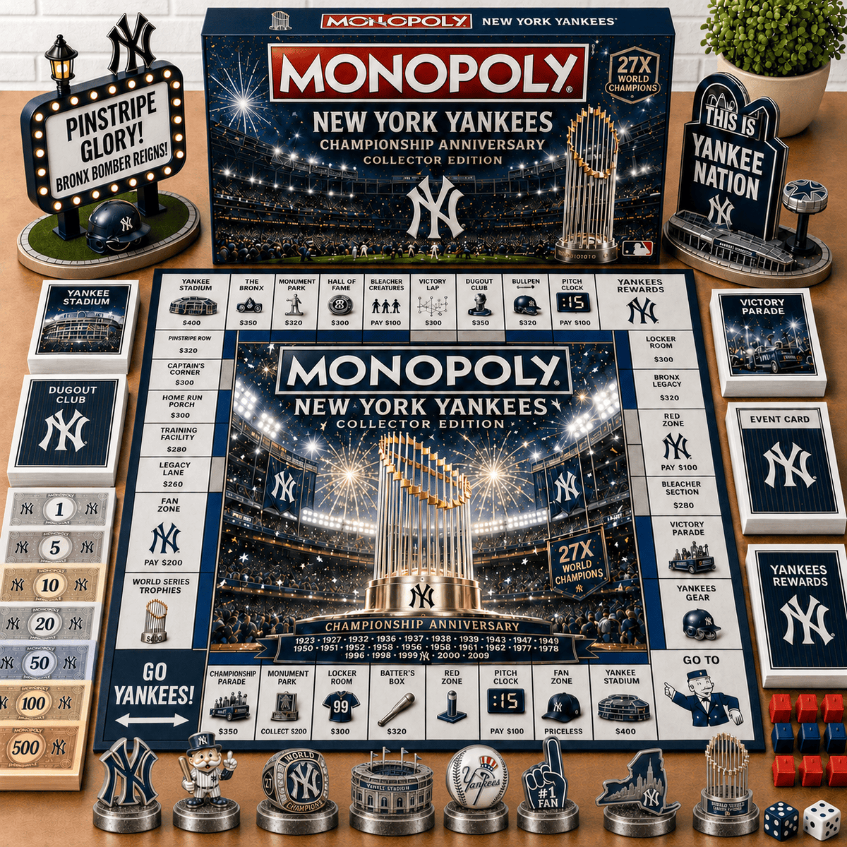 Premium NYY Board Game TTTT
