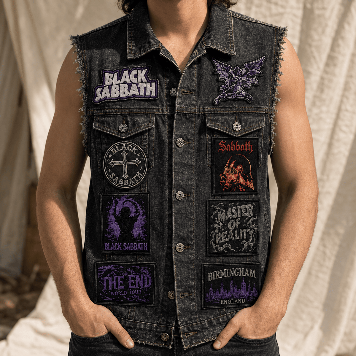 BLST PREMIUM DENIM VEST NVH