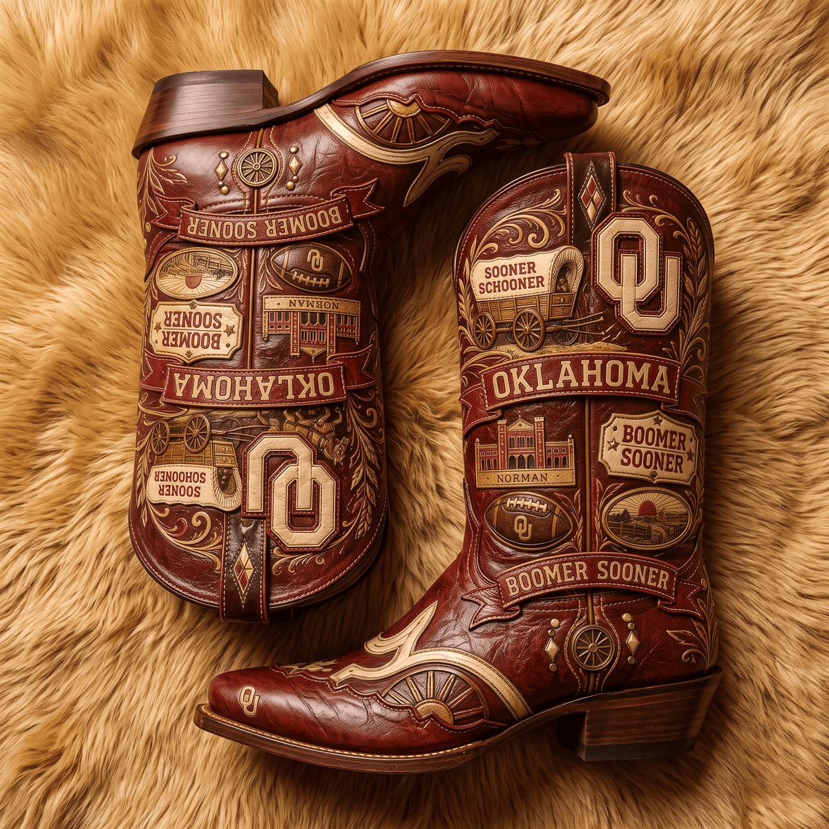 OSN WESTERN COWBOY BOOTS HTTT