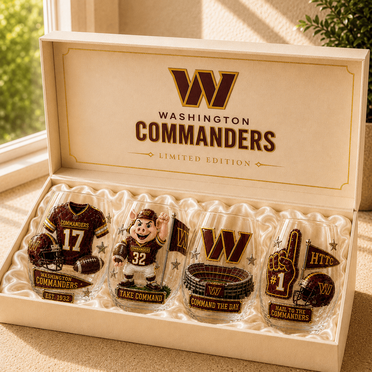 Premium WCD Whiskey Glass Set TMH