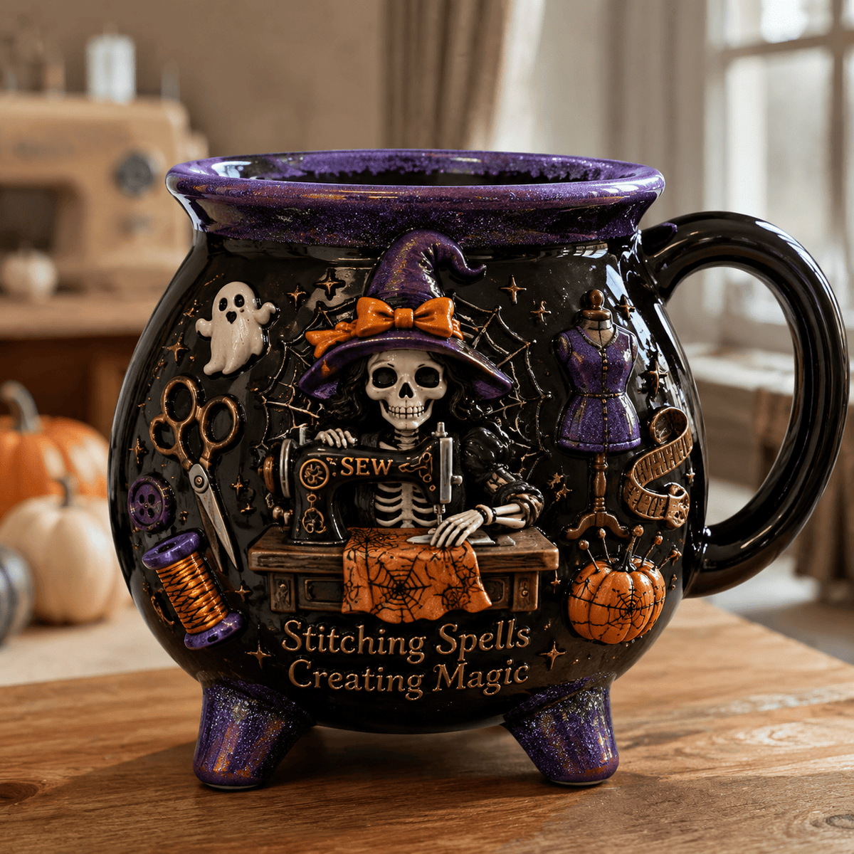Premium SEW Witch Cauldron Mug NPL