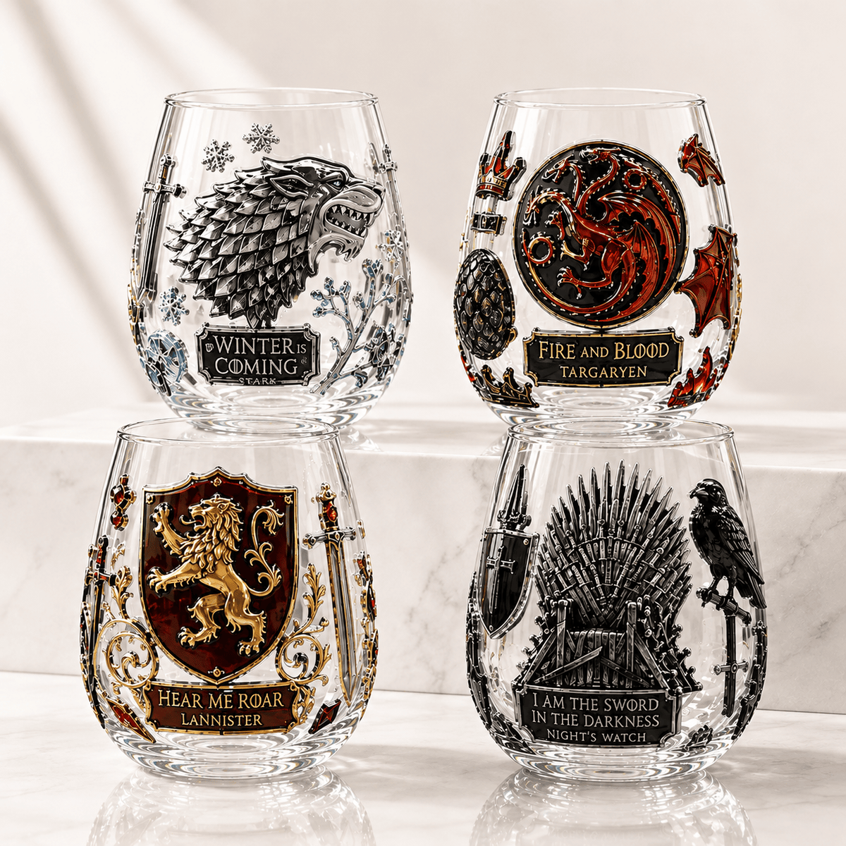 Premium GOT Wine Glass Cup TTTT