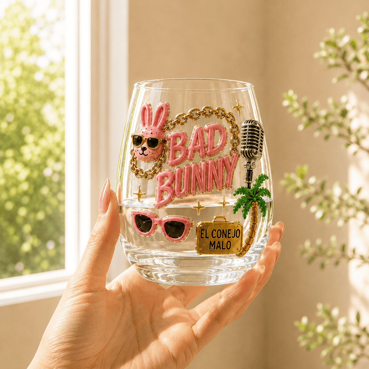 Premium BBN Wine Glass Cup TMH