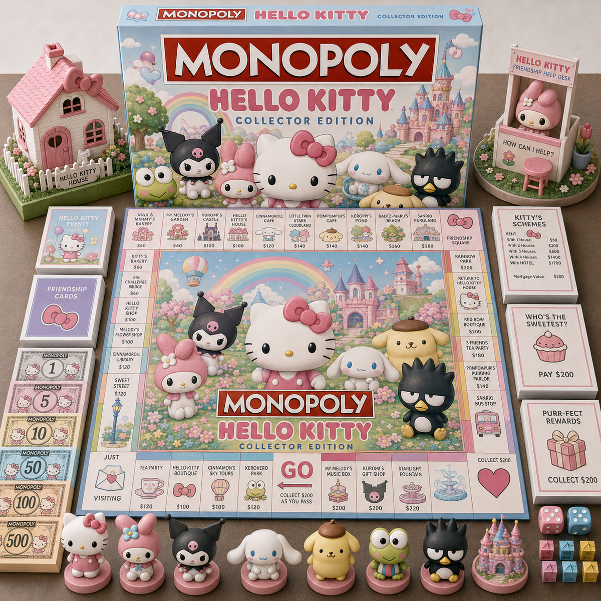 Premium HLKT Board Game TTTT