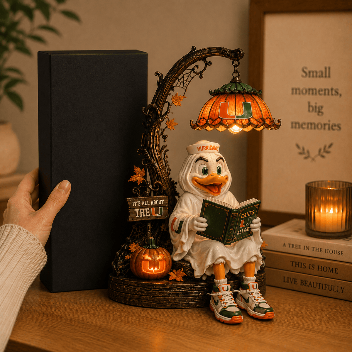 Premium MHC Bookshelf Figurines Lamp PDL