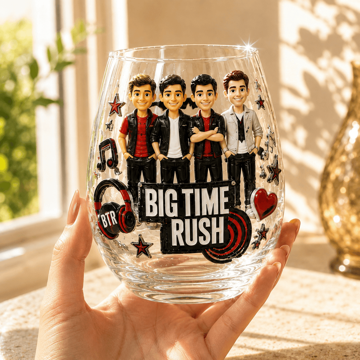 Premium BTRH Wine Glass Cup PTT