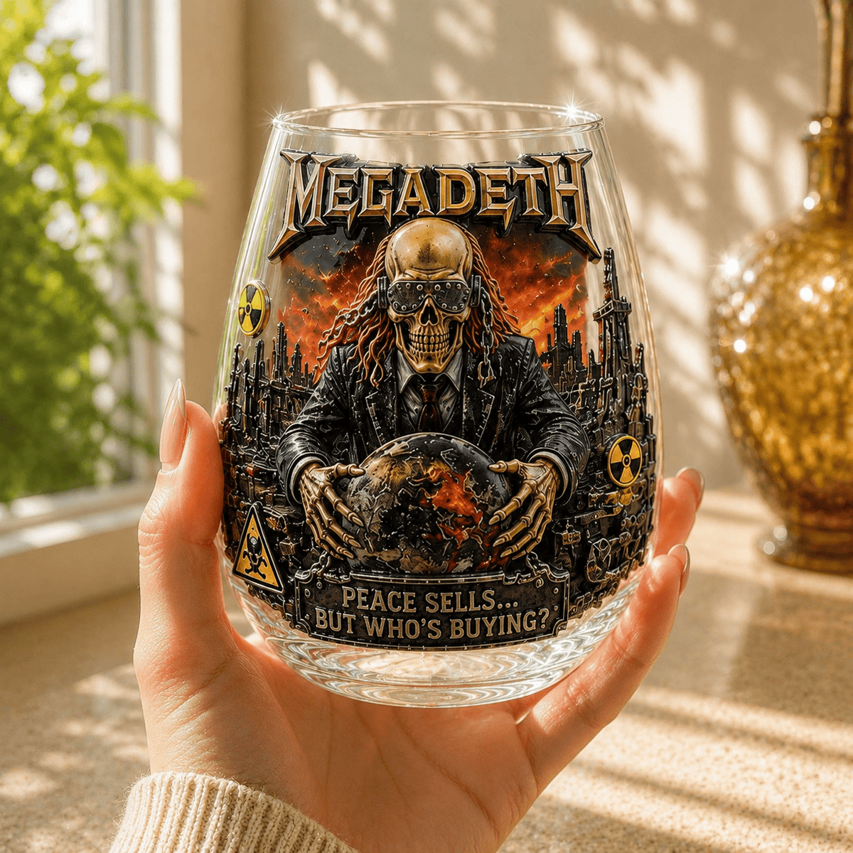 Premium MGD Wine Glass Cup TTN