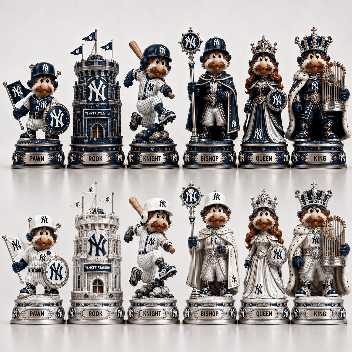 Premium NYY Chess Set NPL