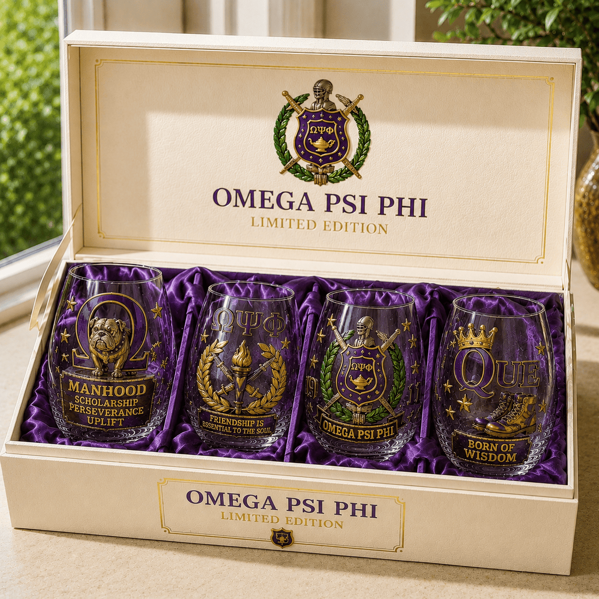 Premium OMPP Wine Glass Cup VTH