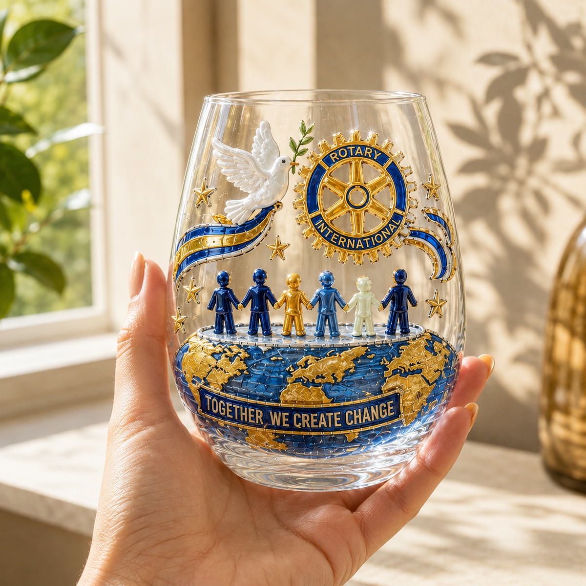 Premium ROTI Wine Glass Cup VTH