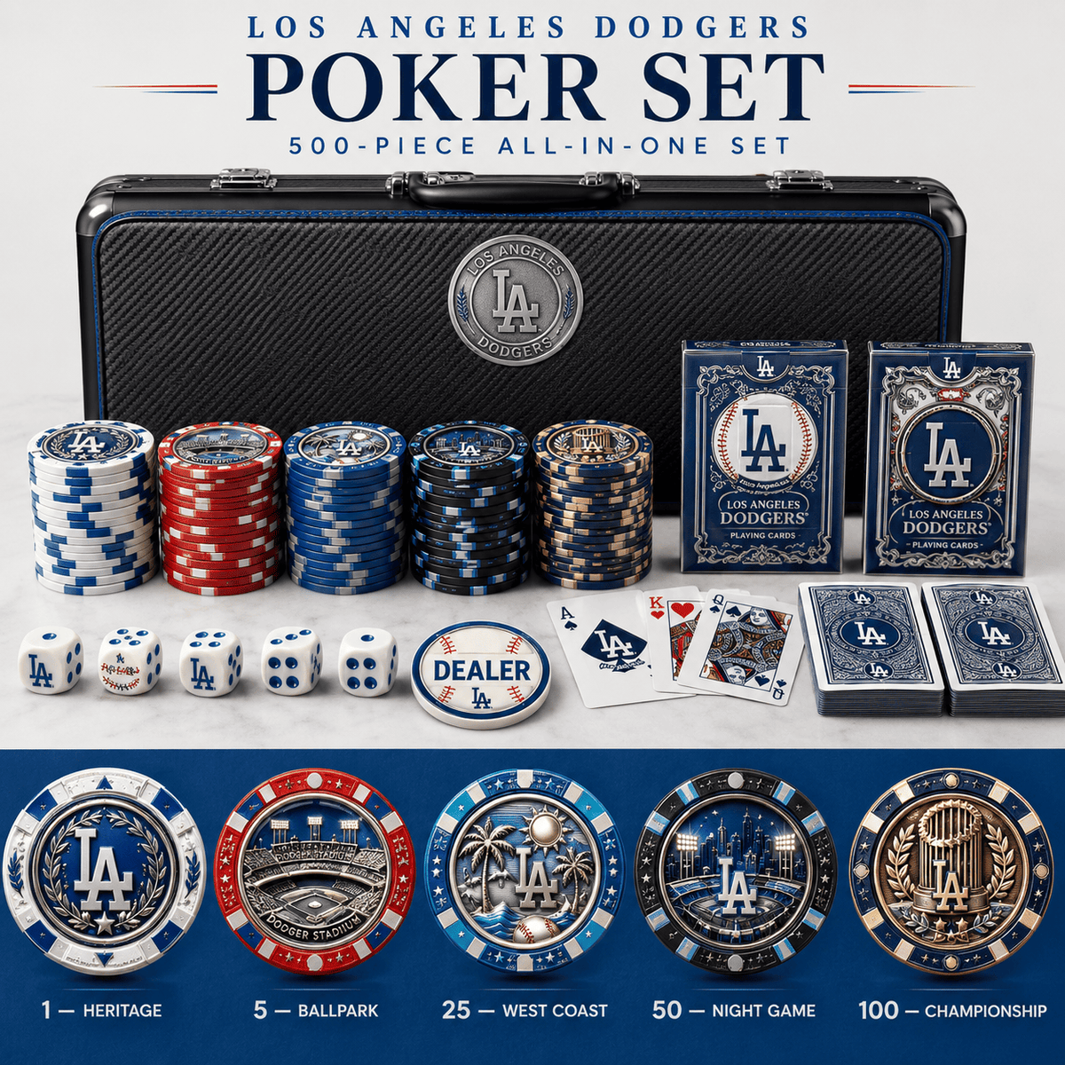 Premium LAD Poker Set LNTH